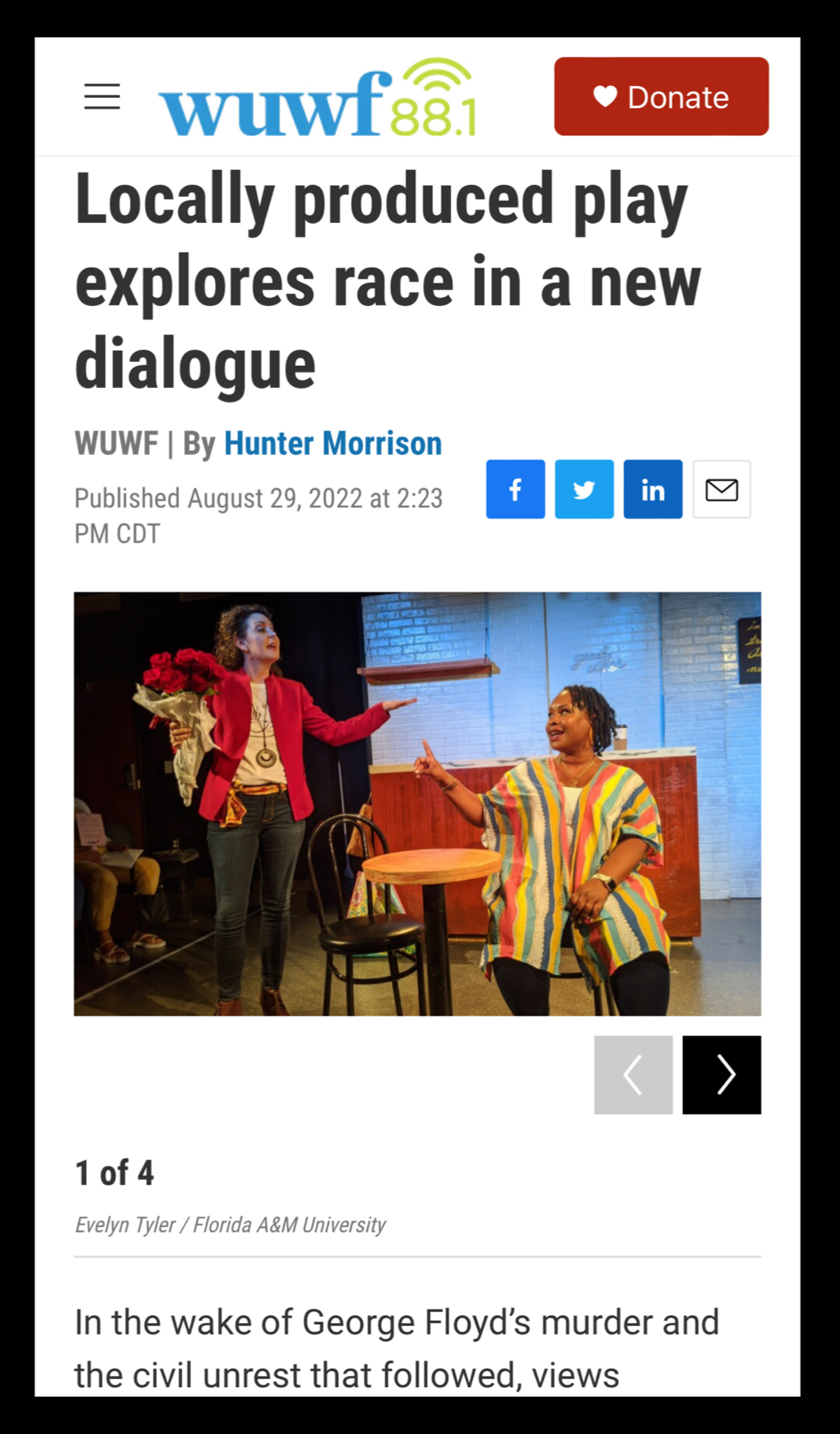 WUWF Article